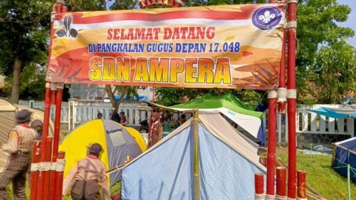 regu-raflesia-dari-sdn-ampera-meriahkan-gema-pramuka-ke-53