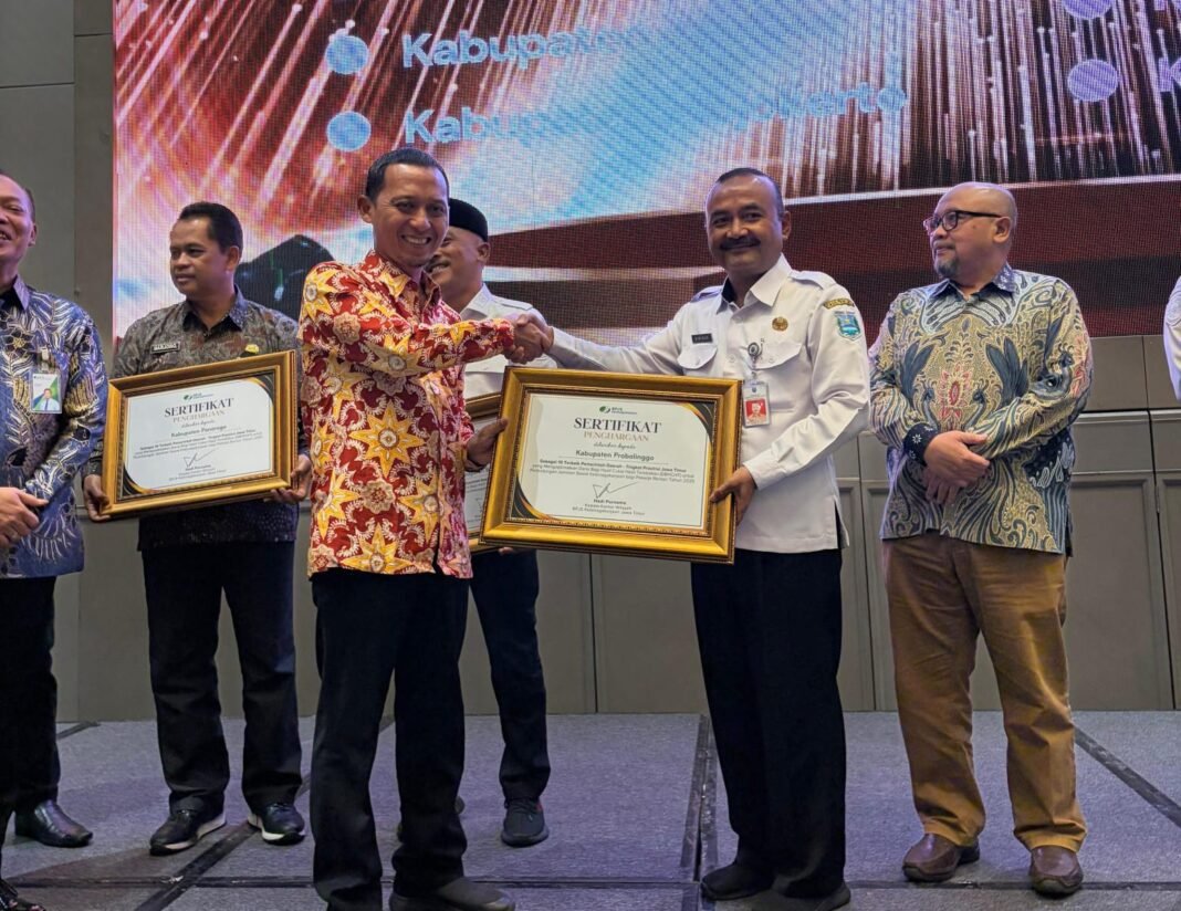 Pemkab Probolinggo Raih Penghargaan Optimalisasi DBHCH