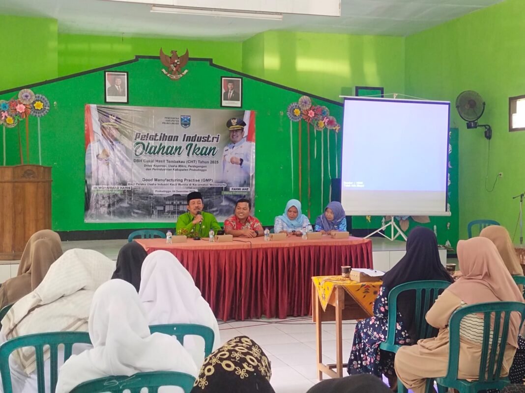 DKUPP Probolinggo Gelar Pelatihan Olahan Ikan Berbasis GMP