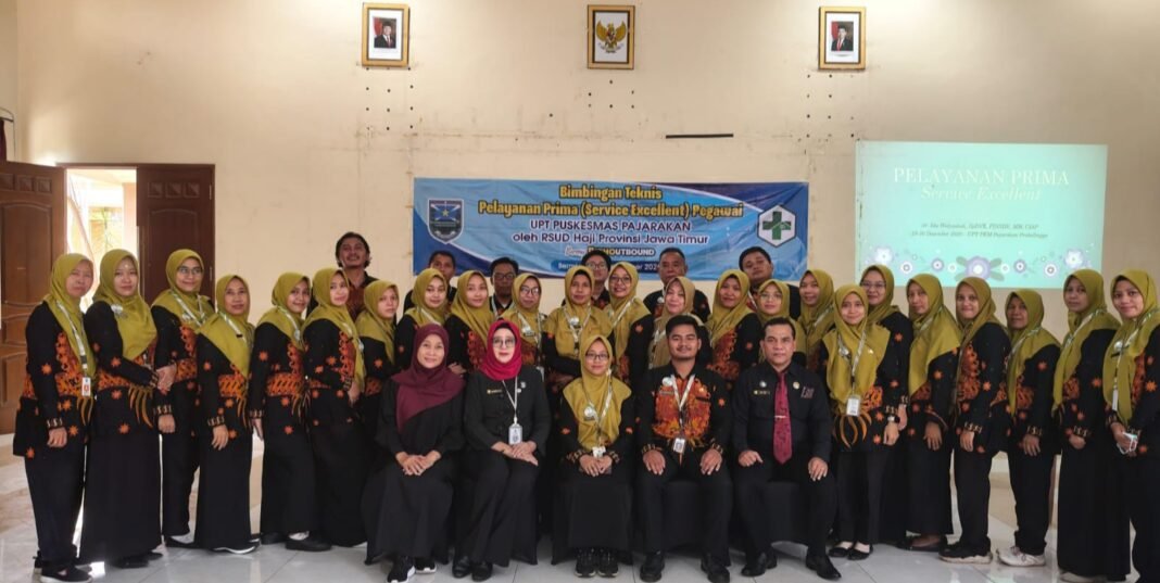 Puskesmas Pajarakan Gelar Bimtek Pelayanan Prima Bagi Pegawai Menuju Zona Integritas WBK