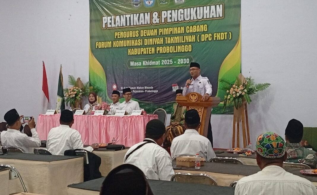 Pengurus DPC FKDT Kabupaten Probolinggo 2025-2030 Resmi Dilantik